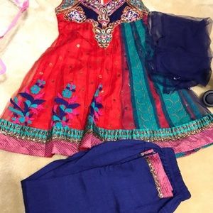India dress for 5yers old girls